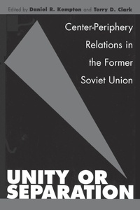 Enlarge image Cover: Unity or Separation - Praeger Publishers Inc