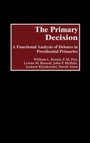Cover: The Primary Decision - Praeger Publishers Inc