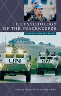 Cover: The Psychology of the Peacekeeper - Praeger Publishers Inc