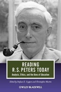 Cover: Reading R. S. Peters Today - Wiley