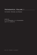 Cover: Mathematics: Volume 1 - MIT Press