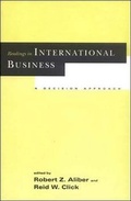 Cover: Readings in International Business - MIT Press