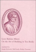 Cover: On the Art of Building in Ten Books - MIT Press