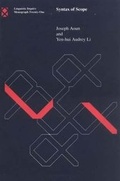 Cover: Syntax of Scope - MIT Press