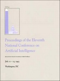 Enlarge image Cover: AAAI-93 - MIT Press