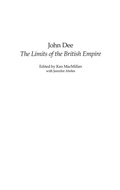 Cover: John Dee - Praeger Publishers Inc