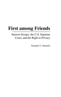 Cover: First among Friends - Praeger Publishers Inc