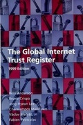 Cover: The Global Internet Trust Register 1999 - MIT Press