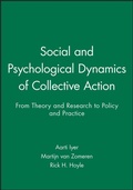 Cover: Social and Psychological Dynamics of Collective Action - Wiley