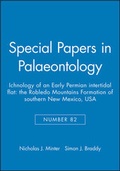 Cover: Special Papers in Palaeontology, Ichnology of an Early Permian Intertidal Flat - Wiley