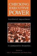 Cover: Checking Executive Power - Praeger Publishers Inc