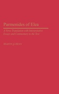 Cover: Parmenides of Elea - Praeger Publishers Inc
