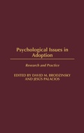 Cover: Psychological Issues in Adoption - Praeger Publishers Inc