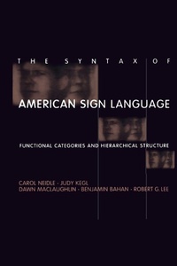 Abbildung von: The Syntax of American Sign Language - Bradford Books