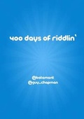 Cover: 400 Days Of Riddlin' - Lulu.com