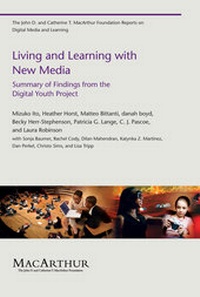 Enlarge image Cover: Living and Learning with New Media - MIT Press