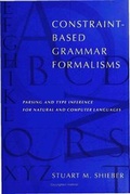 Cover: Constraint-Based Grammar Formalisms - Bradford Books