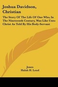 Cover: Joshua Davidson, Christian - Kessinger Publishing