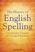Cover: The History of English Spelling - Wiley-Blackwell