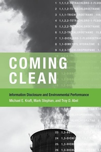 Enlarge image Cover: Coming Clean - MIT Press