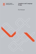 Cover: Anaphora and Language Design - MIT Press