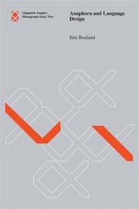 Enlarge image Cover: Anaphora and Language Design - MIT Press