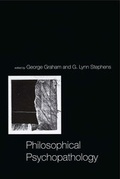 Cover: Philosophical Psychopathology - Bradford Books