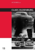 Cover: Claes Oldenburg - MIT Press