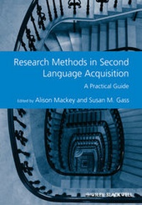 Abbildung von: Research Methods in Second Language Acquisition - Wiley-Blackwell