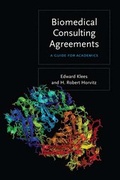 Cover: Biomedical Consulting Agreements - MIT Press