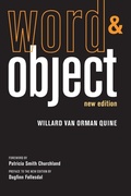 Cover: Word and Object - MIT Press