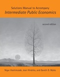 Cover: Solutions Manual to Accompany Intermediate Public Economics - MIT Press