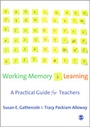 Cover: Working Memory and Learning - SAGE Publications Ltd