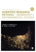 Cover: An Introduction to Scientific Research Methods in Geography and Environmental Studies - SAGE Publications Ltd