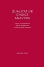 Cover: Qualitative Choice Analysis - MIT Press