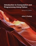 Cover: Introduction to Computation and Programming Using Python - MIT Press