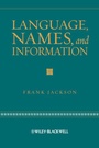 Cover: Language, Names, and Information - Wiley-Blackwell