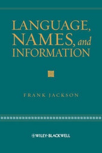 Enlarge image Cover: Language, Names, and Information - Wiley-Blackwell