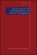 Cover: Current Issues in the Internationalization of Business & Management - SAGE Publications Ltd