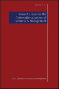 Enlarge image Cover: Current Issues in the Internationalization of Business & Management - SAGE Publications Ltd