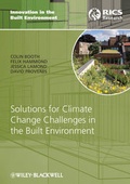 Cover: Solutions for Climate Change Challenges in the Built Environment - Wiley-Blackwell