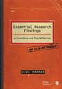 Cover: Essential Research Findings in Counselling and Psychotherapy - SAGE Publications Ltd
