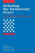 Cover: Debating the Democratic Peace - MIT Press