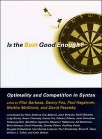 Abbildung von: Is the Best Good Enough? Optimality and Competition in Syntax - MIT Press