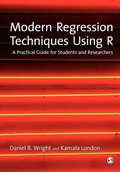 Cover: Modern Regression Techniques Using R - SAGE Publications Ltd
