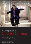 Cover: A Companion to Chinese Cinema - Wiley-Blackwell