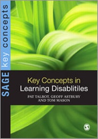 Enlarge image Cover: Key Concepts in Learning Disabilities - SAGE Publications Ltd