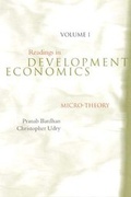 Cover: Readings in Development Economics - MIT Press