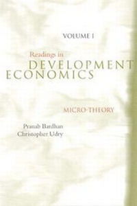 Enlarge image Cover: Readings in Development Economics - MIT Press