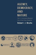 Cover: Agency, Democracy, and Nature - MIT Press